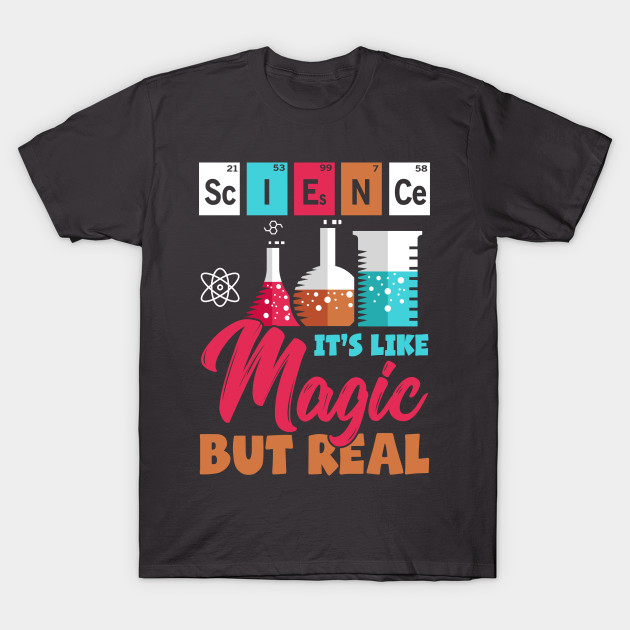Science Magic Knowlede Scientist Statement Gift Idea